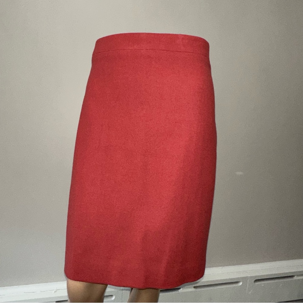 J. Crew | The Pencil Skirt Wool Blend - Dusty Rose | Size 8